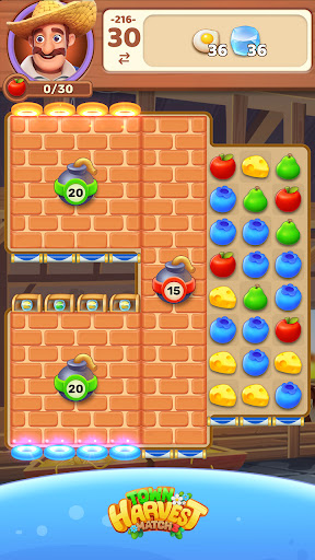 Cosecha de la ciudad: Combina 3