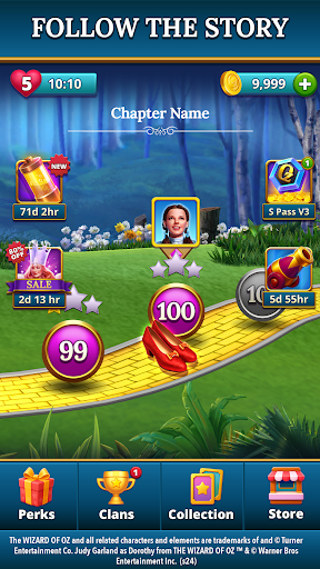 El mago de Oz Magic Match 3