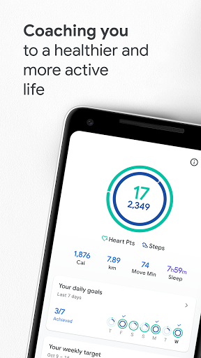 Google Fit: трекер активности
